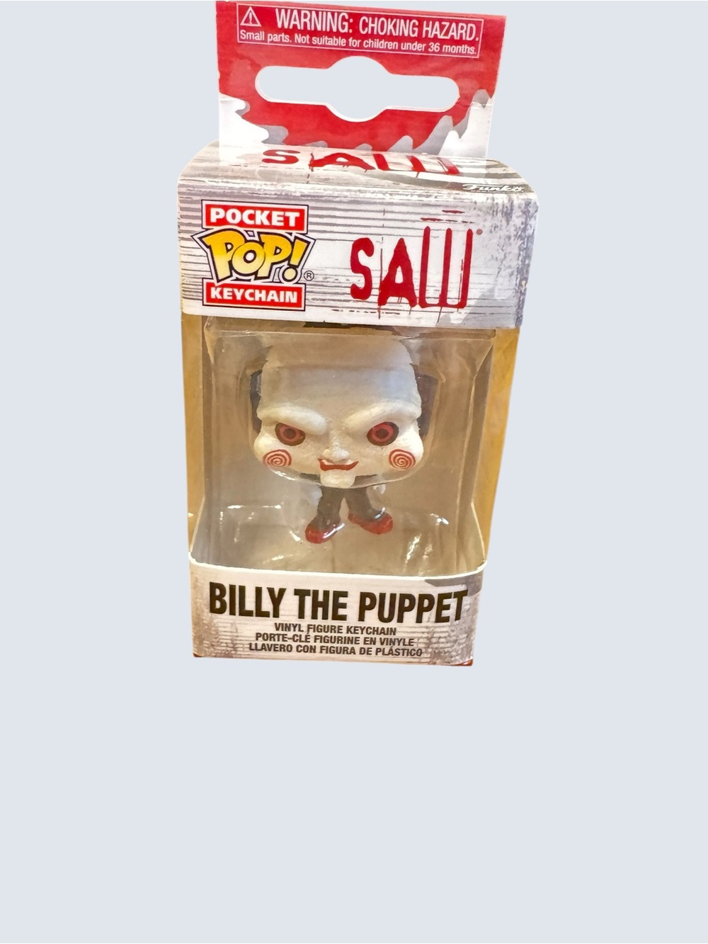 Funko Pocket Pop Saw Billy the Puppet Vinyl Figure Keychain Horror NIB